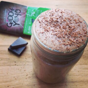 mint almond mocha dream smoothie_hot for food