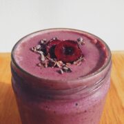 the frozen chocolate cherry smoothie_hot for food