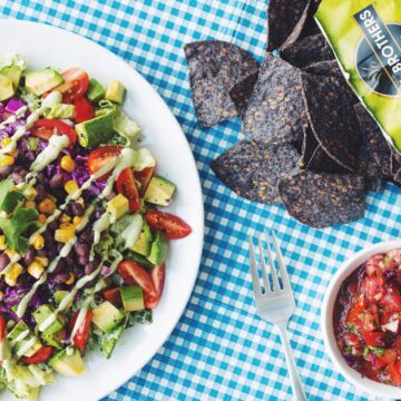 the big taco salad_hot for food