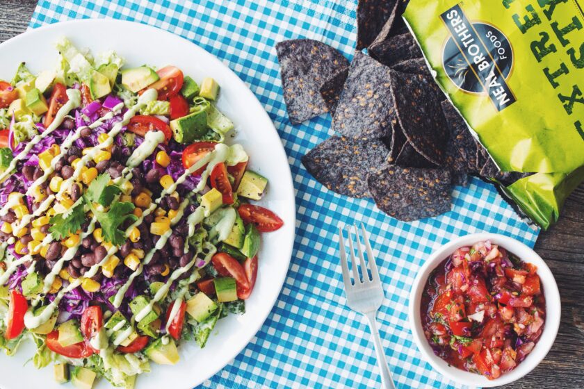 the big taco salad_hot for food