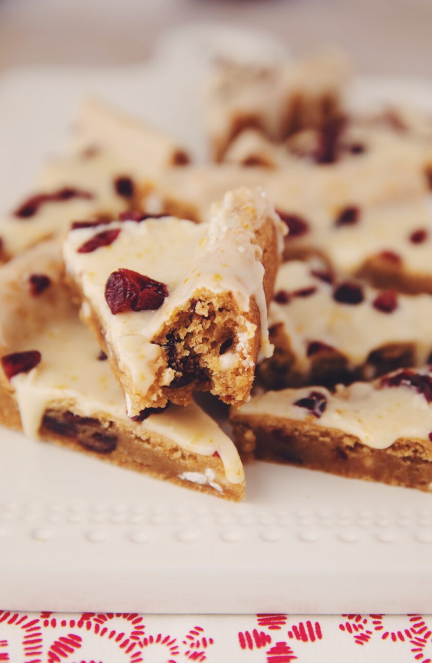 copy cat cranberry bliss bars