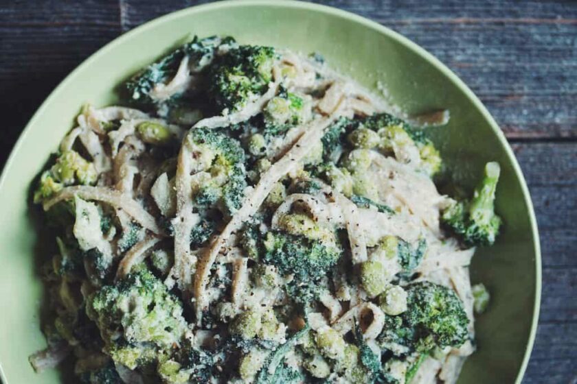 green fettuccine_hot for food