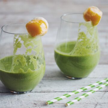 the green mango smoothie_hot for food