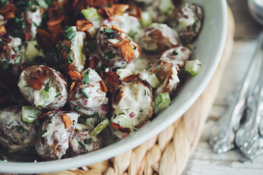 baked potato salad_hot for food