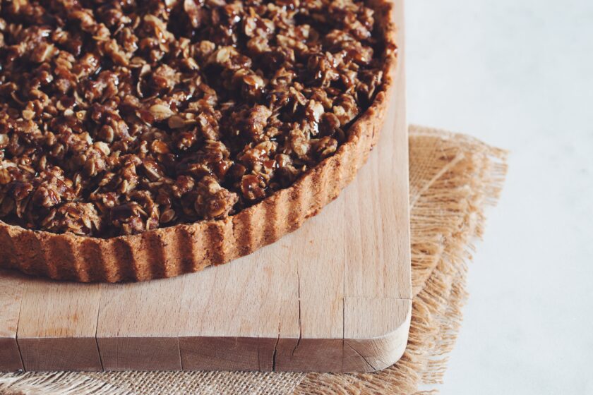 vegan salted caramel tart recipe