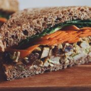 curry chik'un salad sandwich_hot for food