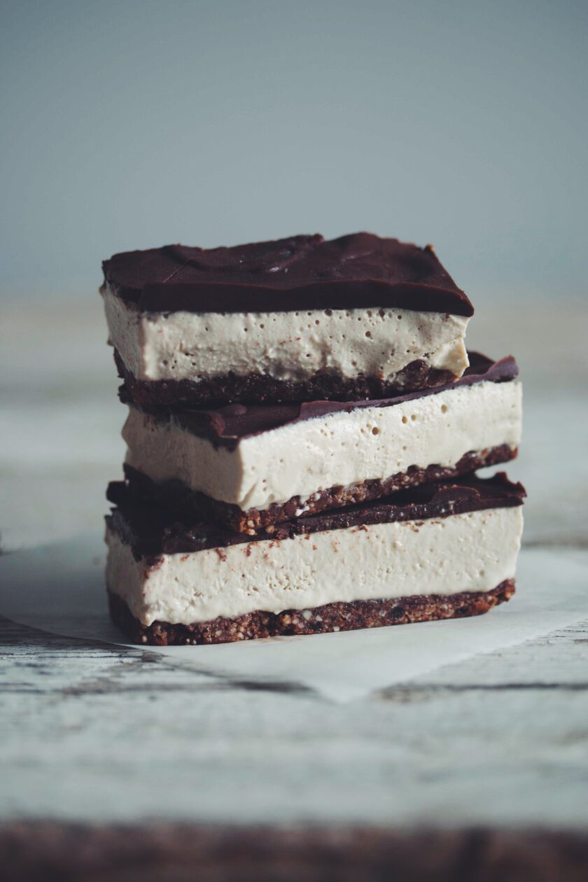 vegan mocha dream bars recipe