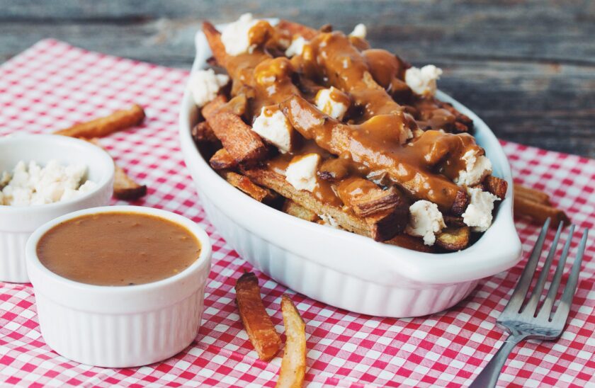 vegan poutine_hot for food