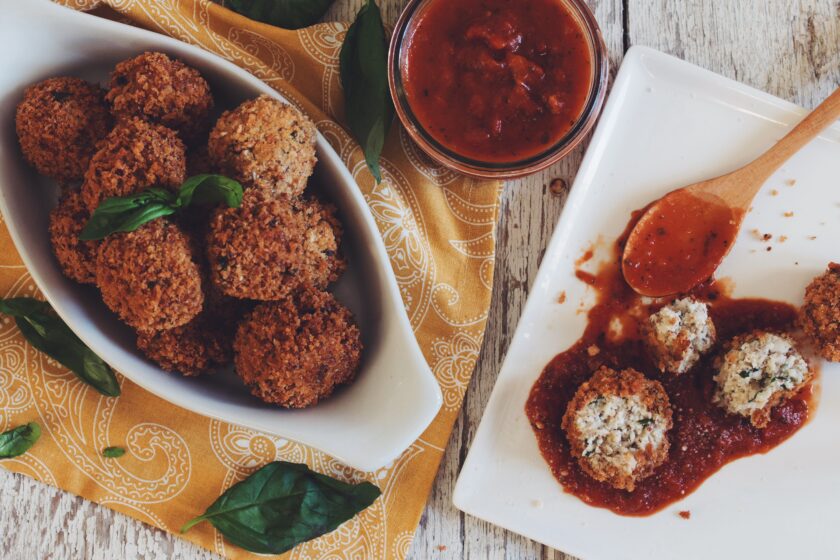 vegan cauliflower arancini recipe