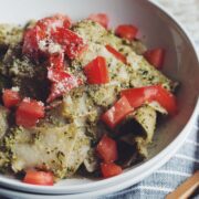 easy pesto pasta_hot for food
