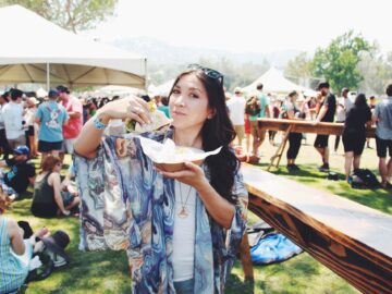 what I ate at vegan beer fest_hot for food
