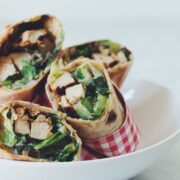 vegan chicken caesar wraps_hot for food