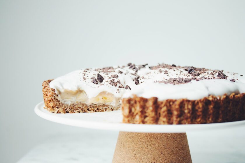 vegan banoffee pie_hot for food