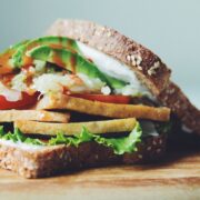 fried tofu sandwich_hot for food