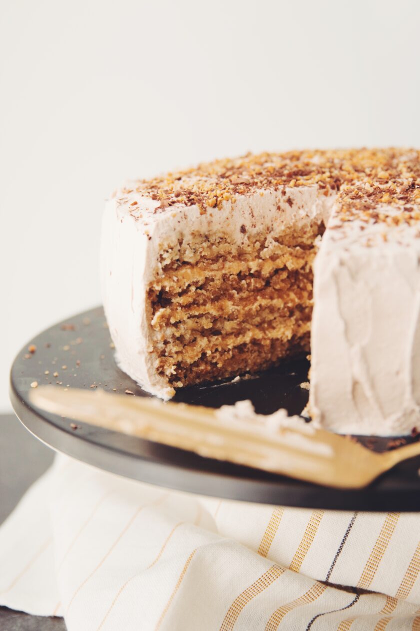 vegan hazelnut torte recipe