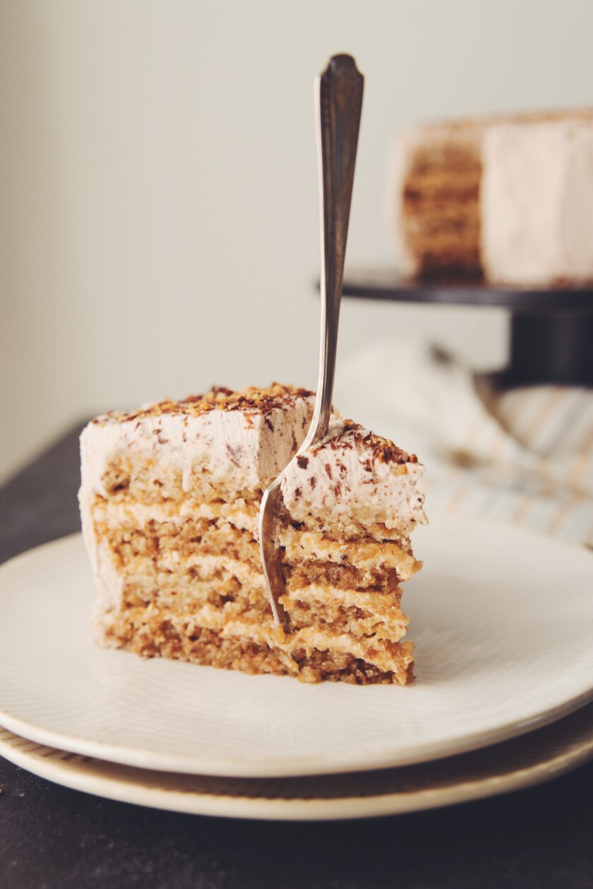 vegan hazelnut torte recipe for holidays