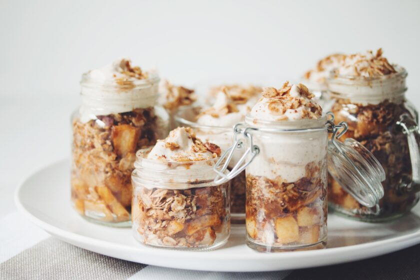 vegan apple pie shooters recipe for holidays