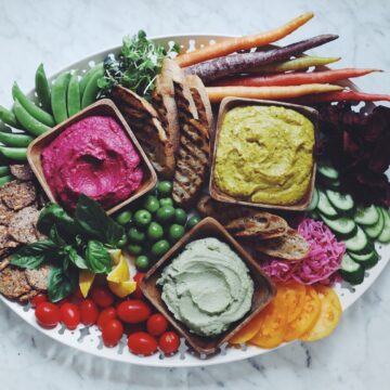 3 easy vegan dips