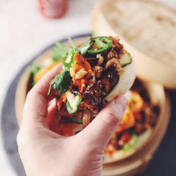 five spice pulled palm bao