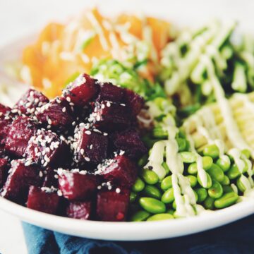 vegan tuna poke bowl_hot for food