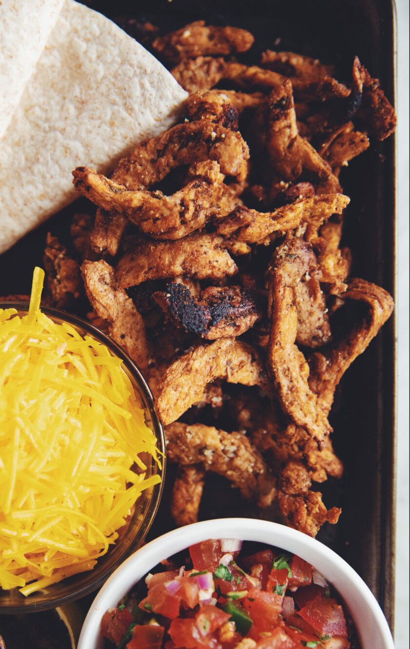 sheet pan vegan beef burritos original recipe hot for food