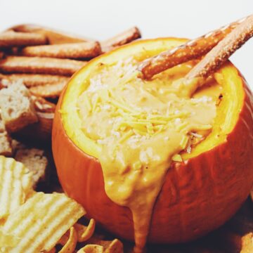 vegan pumpkin cheese fondue_hot for food