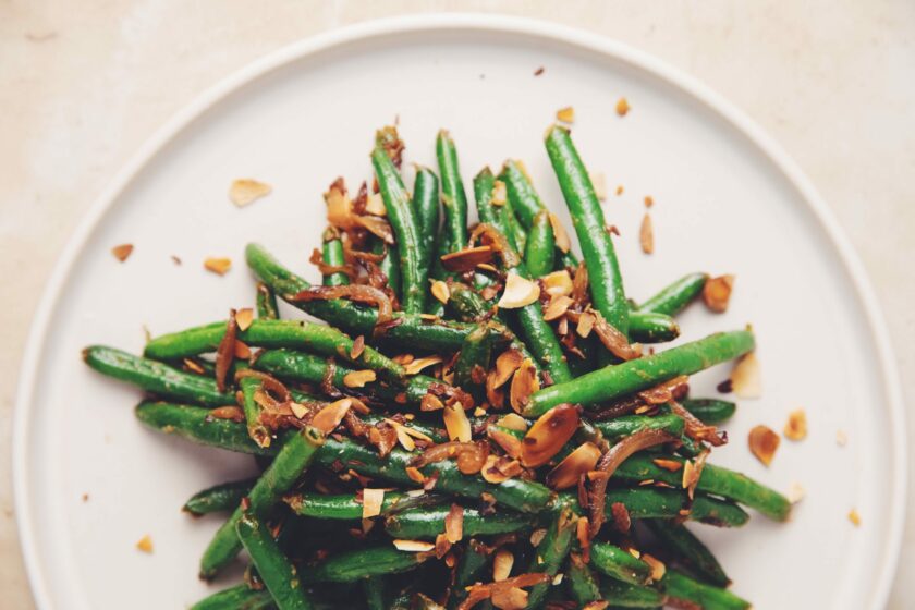 miso green beans