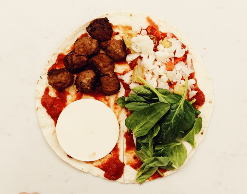 tiktok wrap hack lunch