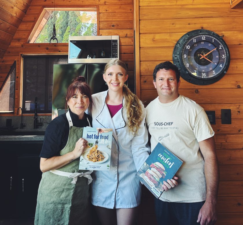 Lauren Toyota with guests Shania and Glenn